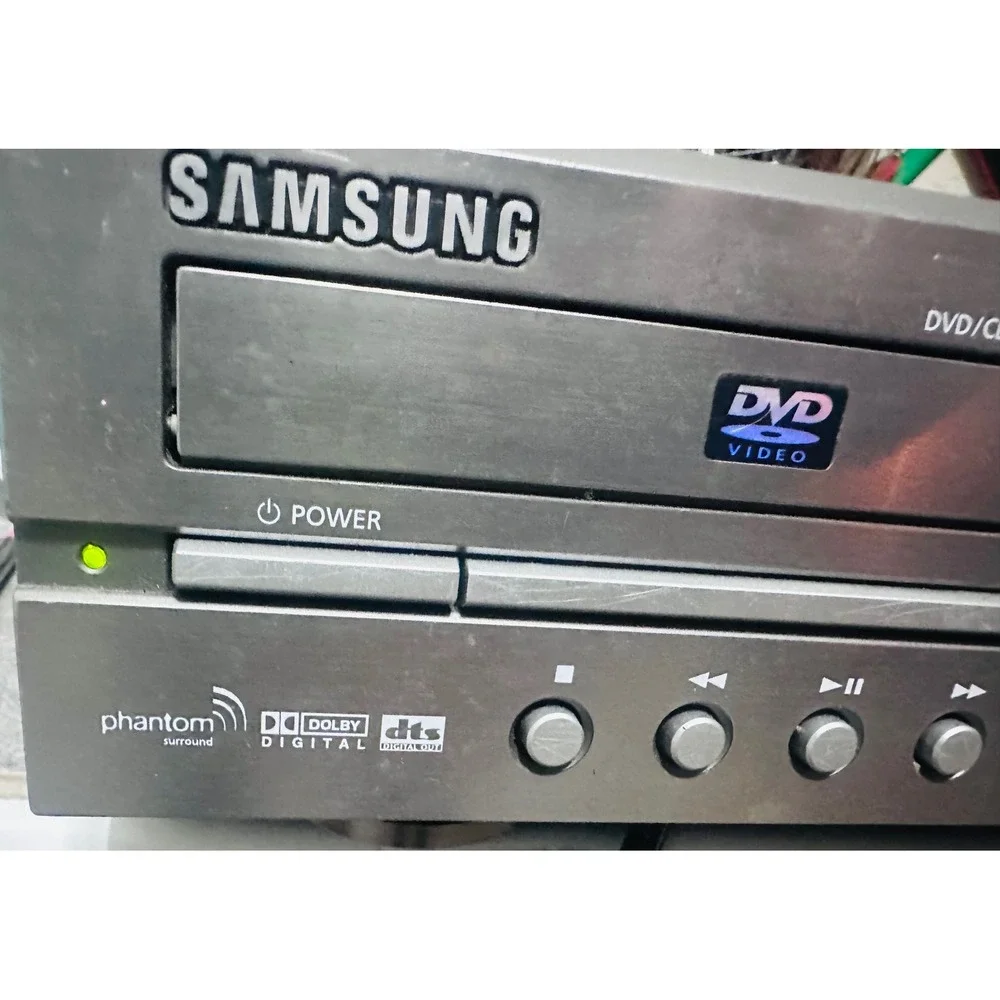 Samsung DVD-V2000 DVD VCR VHS Combo Player Recorder Vintage 2003 Tested Y2K Home